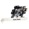 Pikkukuva 4 / 7: PCI-E 2-port USB 3.0 -nousukortin laajenninsovitinkortti Windows XP / Vista -käyttöjärjestelmälle
