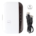 Miniatyrbillede 1 af 7: WiFi Repeater Trådløs RJ45 Router/AP Mode Hotspot Extender Signalforstærker Tilbehør UK Stik