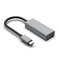 Miniatyrbillede 1 af 3: Grå USB C til Ethernet-adapter til ny bærbar computer, kompatibel med HP Dell bærbar computer, Acer HP Chromebook, MacBook
