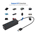 Pikkukuva 7 / 7: ORICO W5PH4-U3 Laajennuskeskitin USB3.0 5Gbps OTG matkapuhelimille, tableteille ja tietokoneille