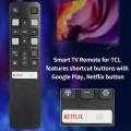 Pikkukuva 5 / 6: Uusi RC802V FMR1 -äänikaukosäädin TCL Android TV:lle 40S330 32S330 43S434 50S434 55S434 65S434 75S434 32S6500A 65P8S 65P8 55P8S 55P8 55EP680 50P8S 50P8 4