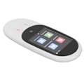 Miniatyrbillede 7 af 7: Sprog Oversætter Enhed 2.4in Touch Screen Real Time To-vejs Oversættelse Bærbar Intelligent Stemme Oversætter Hvid