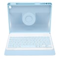 Miniatyrbilde 5 av 7: Tastaturdeksel med pennholder for IOS-nettbrett 10,2 tommer 2019 7. generasjon 10,2 tommer 2019 8. generasjon 10,2 tommer 2020 9. generasjon blå