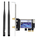 Miniatyrbilde 6 av 7: WRRealtek RTL8822CE Bluetooth 5.0 2.4GHz 5GHz PCI1X Trådløs Nettverksadapter
