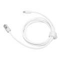 Miniatyrbild 2 av 7: Typ C till Magsafe-kabel 1,7 m vävtråd Typ C till Magsafe 1/2 adapter PD 100W laddningskabel för OS bärbar dator Typ C till Magsafe 1 L-huvud