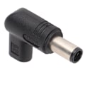 Miniatyrbillede 5 af 7: USB Type C hun til DC-adapter 7.4x5.0mm E Mark Smart Chip 100W PD hurtigopladning Type C til DC-stikadapter