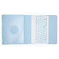 Miniatyrbilde 3 av 7: Tastaturdeksel med pennholder for IOS-nettbrett 10,2 tommer 2019 7. generasjon 10,2 tommer 2019 8. generasjon 10,2 tommer 2020 9. generasjon blå