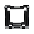 Miniatyrbillede 4 af 7: Bærbar notesbogsbeslag Foldbar bærbar computerstand Liftable Tablet Holder (Sort)