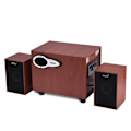 Pikkukuva 3 / 7: Pieni puinen langaton Bluetooth-kaiutin, Mini-multimediatietokonekaiutin (punainen puu)