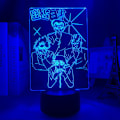 Miniatyrbillede 1 af 7: 3D LED Lys Anime Yu Yu Hakusho til Soveværelses Dekoration Natlys Børnefødselsdagsgave Manga Værelse Bord 3D Lampe Yu Yu Hakusho