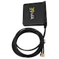Miniatyrbilde 4 av 7: WiFi6E trådløs nettverkskortantenne Omnidirectional 4dBi høy forsterkning 2,4 GHz 5,8 GHz WiFi nettverkskortantenne med SMA-port svart