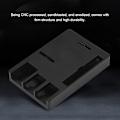 Miniatyrbillede 5 af 7: Aluminiumlegering Kabinetboksdæksel Kabinet til Raspberry Pi 3/2/B+ Sort