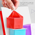 Miniatyrbillede 3 af 5: Gouache maling sæt multifunktionel gelé kop design 18 farver 30ml gouache akvarel maling til kunstnere studerende børn