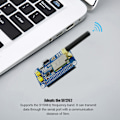 Miniatyrbilde 7 av 7: SX1262 915MHz for LoRa HAT USB til UART-brikke 4 LED-indikatorer Utvidelseskort for Raspberry Pi