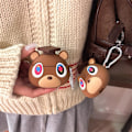 Miniatyrbillede 3 af 7: Etui Kompatibelt med Airpods 4, Sødt Kawaii Design Øretelefon Cover, Børn Drenge Piger Bærbart Tilbehør Blød Silikone Trådløs Øretelefon