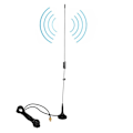 Pikkukuva 4 / 7: UT-106UV SMA-naaras kaksoiskaistainen VHf UHF -automagneettiantenni Baofeng UV 5R:lle