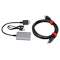 Miniatyrbilde 1 av 7: For PS2 til HD Multimedia Interface Konverter Høy Nøyaktighet Plug and Play Bærbar for PS2 til AV Konverter