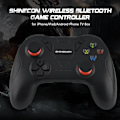 Pikkukuva 7 / 7: SHINECON Bluetooth-peliohjain Langaton peliohjain Joystick iOS- ja Android-puhelimille ja PC:lle