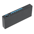 Miniatyrbillede 2 af 7: ANQ‑214 HD Multimedia Interface Splitter 1 ind 4 ud 4Kx2K Video Duplikator til Xbox til PS5 til HDTV 100‑240VUS Stik