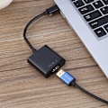 Miniatyrbillede 2 af 7: USB3.1 Type C Han til HDMI Hun Adapter til MacBook 2015 Chromebook Pixel 2015