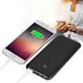 Miniatyrbillede 4 af 7: LED-skærm Powerbank Multi-level Beskyttelse 8000mAh Bærbar Opladningsbank - Grå