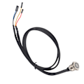 Miniatyrbillede 7 af 7: Stationær computer vært switch kabel metal knap metal LED tænd/sluk knap blå