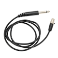 Miniatyrbillede 3 af 7: 3-polet Mini XLR hun til 6,35 mm han kabel 3,3ft XLR til 1/4in mikrofonledning til live lydkort mikrofon 1m