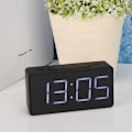 Miniatyrbillede 2 af 5: Masa saati, kontor, hjem multifunktionel støtte snooze-funktion ur (sort)