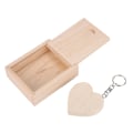 Miniatyrbilde 1 av 7: Lønnehjerteformet datalagrings-USB 2.0 Flash-stasjon U-minneplate Kompatibel USB1.1 (64 GB)