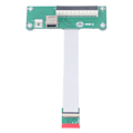 Miniatyrbillede 6 af 7: M.2 NGFF Key til PCIe 8X forlængerkabel 2.5Gpbs Nem at installere Plug and Play M.2 Key A E til PCIe 8X Riser-kabel