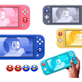 Miniatyrbild 7 av 7: Tumgreppshättor för Nintendo Switch/OLED/Switch Lite, 4 st Hättor för Nintendo Switch Joysticköverdrag Kawaii Tillbehör Switch Tumgrepp