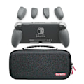 Miniatyrbild 1 av 5: GripCase Lite Bundle: Ett bekvämt skyddande fodral med utbytbara grepp [för att passa alla handstorlekar] för Nintendo Switch Lite