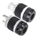 Miniatyrbillede 6 af 7: Monosaudio Strømstik Ren Kobber Rhodium-belagt AC HighFidelity Strømstik (M101R/F101R (Han/Hun) )