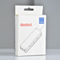 Miniatyrbillede 7 af 7: USB 2.0 Hub TIL 3 port USB 2.0 + Hovedtelefon  Mikrofon w 7.1CH Lydadapter Port Splitter Sort
