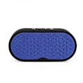 Miniatyrbild 2 av 7: Mini bärbar Bluetooth-högtalare Stereo Subwoofer Musikspelare Canvas Mesh Surface Blå