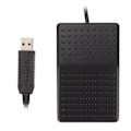 Miniatyrbillede 3 af 7: USB Fodpedal USB Enkelt Pedal Mekanisk Afbryder med Indikatorlys Standard HID Programmerbar PC Tastatur Mus Enhed
