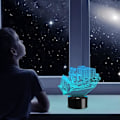 Miniatyrbilde 4 av 7: 3D Illusionslampe USB LED Bulldoser nattlys skrivebordslampe atmosfærelampe 7 fargeendrende berøringskontroll som hjemme soverom dekor