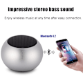 Pikkukuva 2 / 7: Mini kannettava langaton Bluetooth 4.2 -kaiutin stereo bassokaiuttimella iPhone Android Silverille