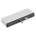 Pikkukuva 2 / 7: Cabledeconn alumiiniseos 4-in-1 -telakka 3,5 mm:n ääniaukolla Microsoft Surface Go -laitteelle