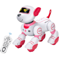 Miniatyrbilde 1 av 7: Fjernstyrt robot-hundeleke: Programmerbar robotvalp for barn, smart interaktiv robotkjæledyrhund, dansende, syngende, stuntdyrleke for småbarnleker