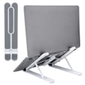 Miniatyrbillede 5 af 7: Bærbar computer stand multiposition foldbar beslag 11-17 tommer bærbar køling støtte base løft stigerør (hvid)