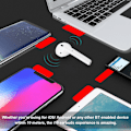 Pikkukuva 7 / 7: i10 TWS Bluetooth 5.0 Langaton Kuuloke Mini Kuuloke Handsfree Kuuloke iOS/Androidille