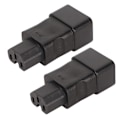 Miniatyrbillede 7 af 7: 2 stk. IEC320 C20 til IEC320 C15 strømadapter Professionel standard kobber computer strømadapter