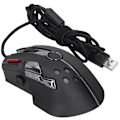 Miniatyrbillede 5 af 7: Mus med ledning, sort, ESports Gaming Free Drive RGB-belysning USB-computertilbehør (sort)