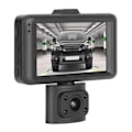 Miniatyrbillede 5 af 7: 3-kanals dashcam med 3 objektiver foran, inde og bagpå 1080P 480P 480P infrarød nattesyn bevægelsesdetektion til bil DC12 til 24V