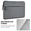 Miniatyrbilde 2 av 7: Anti-kollisjons Notebook-veske Multi-interlayer Laptop-veske for 13in Notebook - Deep Gray