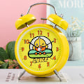 Miniatyrbild 1 av 5: SAYTAY Student Alarm Clock, Liten Gul Anka Väckarklocka, Student Heminredning Bordsur (Gul2)