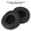 Miniatyrbilde 7 av 7: Headsets Reservedeler Øreputer Øreputer Puter Universal Hodetelefoner Øreputer 105MM