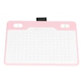 Pikkukuva 6 / 7: Grafiikan piirtopöytä 155x100mm 233 PPS 5080 LPI 8192 tasoa Stylus 4 Mukautettavaa näppäintä USB-portti Digitaalinen taulutietokone Pinkki