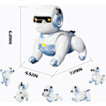 Miniatyrbillede 6 af 8: Smart interaktiv robot hundelegetøj til børn med stemme- og berøringsstyring Dansende kæledyr RC dyre legetøj til drenge og piger Realistisk mini kæledyr hund robot simulator